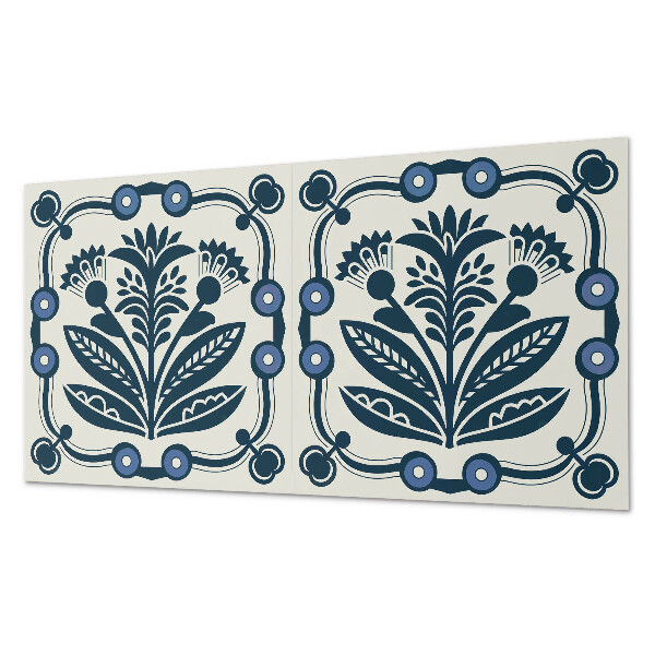 Panou decorativ pvc Model floral cu frunze