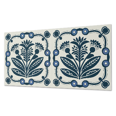 Panou decorativ pvc Model floral cu frunze