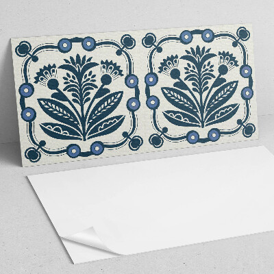 Panou decorativ pvc Model floral cu frunze