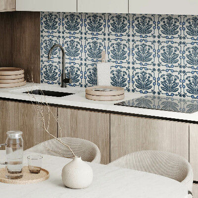 Panou decorativ pvc Model floral cu frunze