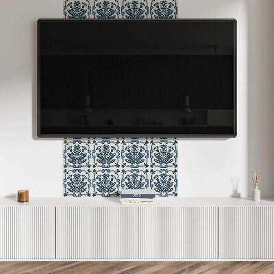 Panou decorativ pvc Model floral cu frunze