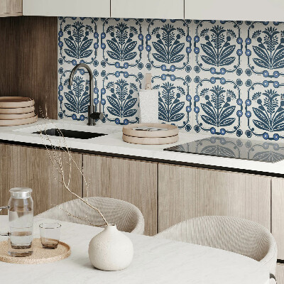 Panou decorativ pvc Model floral cu frunze