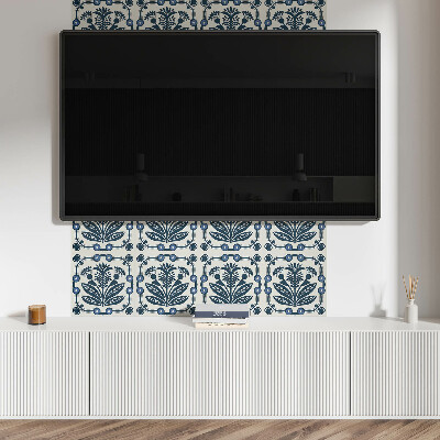 Panou decorativ pvc Model floral cu frunze