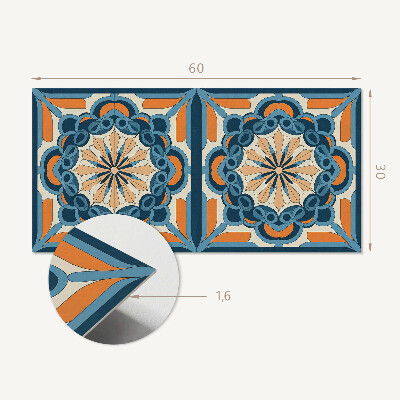 Panou de perete Model de mandala cu motiv floral