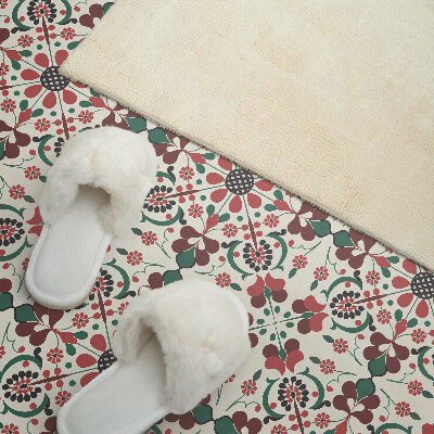 Panou decorativ pvc Model floral cu simetrie