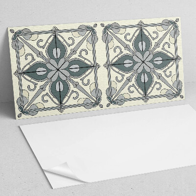 Panou de perete Model floral cu ornamente