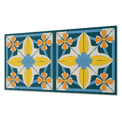 Panou perete Model geometric floral