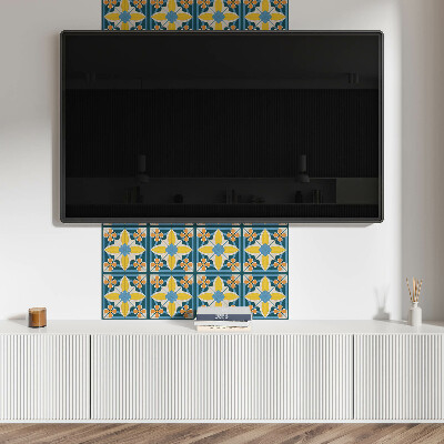 Panou perete Model geometric floral