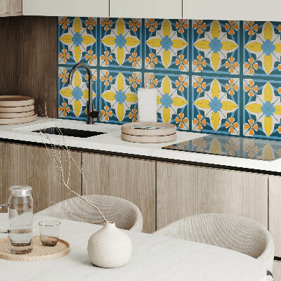 Panou perete Model geometric floral