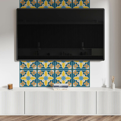 Panou perete Model geometric floral