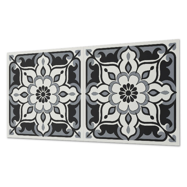 Panou decorativ pvc Model floral cu ornamente