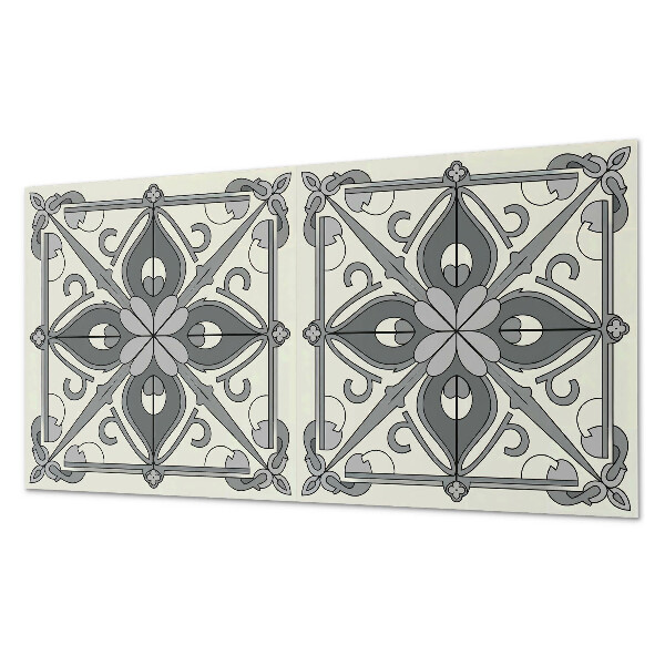 Panou de perete Model floral cu simetrie