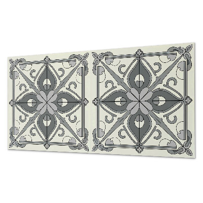 Panou de perete Model floral cu simetrie