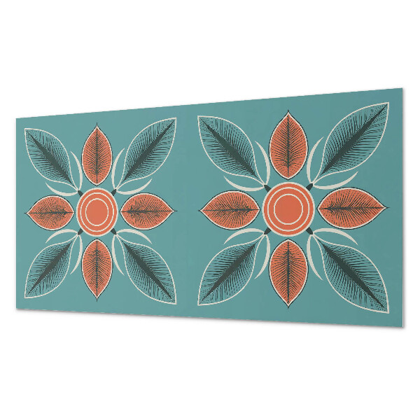 Panou decorativ pvc Model floral cu frunze