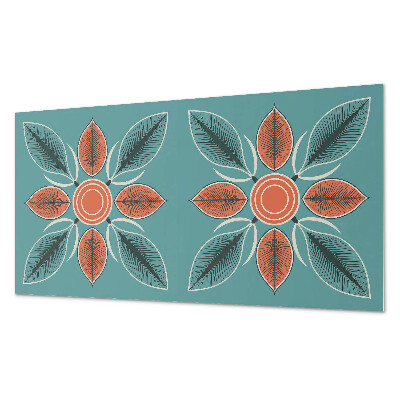 Panou decorativ pvc Model floral cu frunze