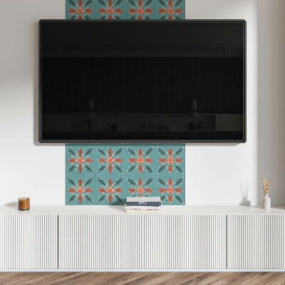 Panou decorativ pvc Model floral cu frunze