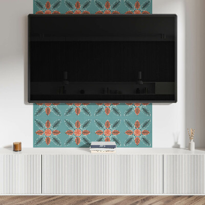Panou decorativ pvc Model floral cu frunze