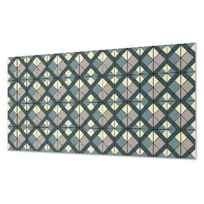 Panou decorativ pvc Model geometric în carouri