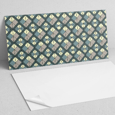 Panou decorativ pvc Model geometric în carouri
