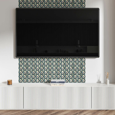 Panou decorativ pvc Model geometric în carouri