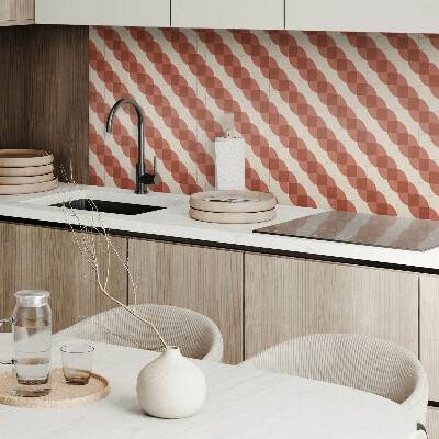 Panou decorativ pvc Model ondulat geometric