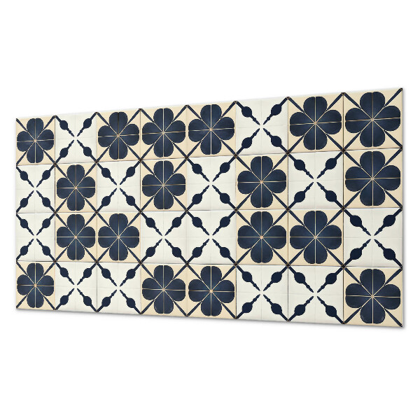 Panou decorativ pvc Model de flori pe fundal