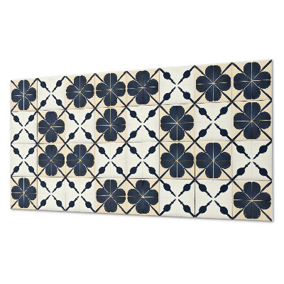 Panou decorativ pvc Model de flori pe fundal