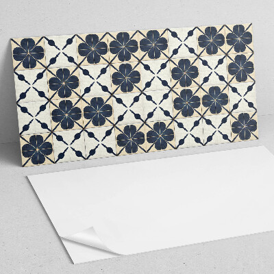 Panou decorativ pvc Model de flori pe fundal