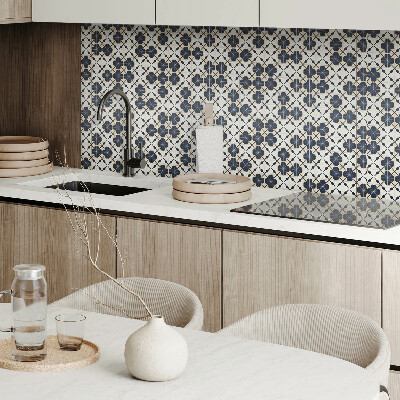Panou decorativ pvc Model de flori pe fundal