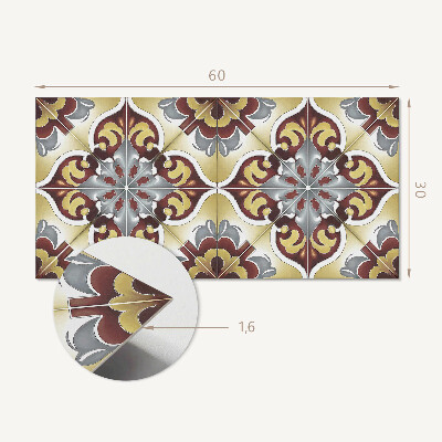 Panou decorativ pvc Model decorativ cu motiv floral