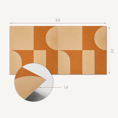Panou de perete Model geometric abstract