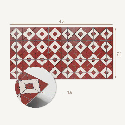 Panou de perete Modele geometrice în aspect
