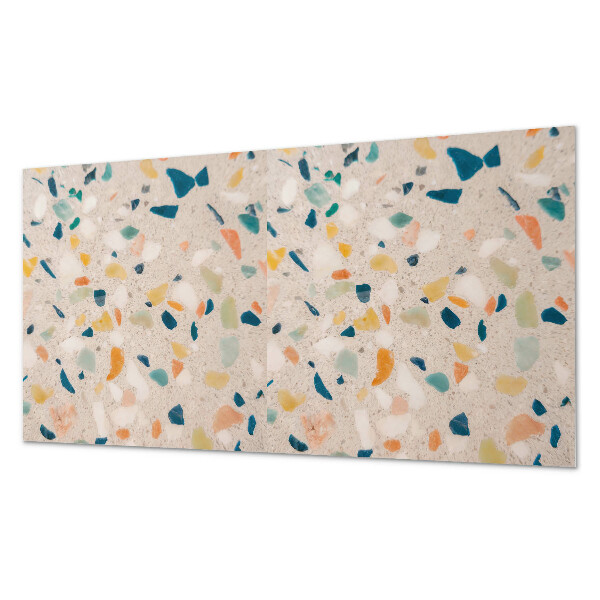 Panou decorativ pvc Model cu fragmente colorate