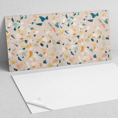 Panou decorativ pvc Model cu fragmente colorate