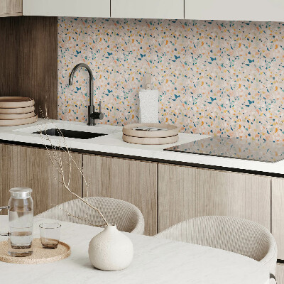 Panou decorativ pvc Model cu fragmente colorate
