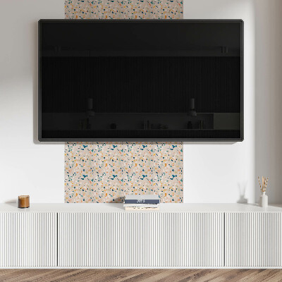 Panou decorativ pvc Model cu fragmente colorate