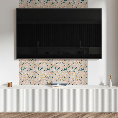 Panou decorativ pvc Model cu fragmente colorate
