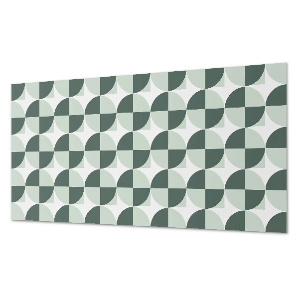 Panou de perete Geometria cercurilor și pătratelor