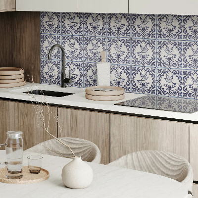 Panou decorativ pvc Motivul pasăre printre plante