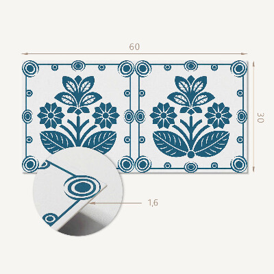 Panou de perete Model decorativ floral