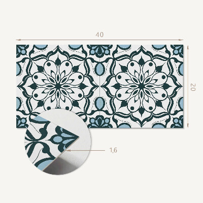 Panou decorativ pvc Model de mandala floral