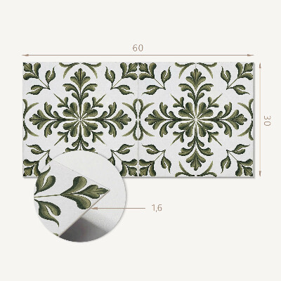 Panou decorativ pvc Model de plante pe fundal