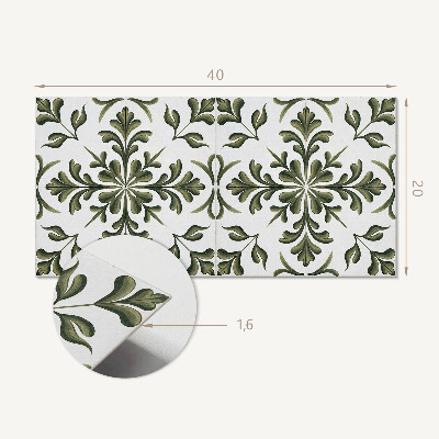 Panou decorativ pvc Model de plante pe fundal