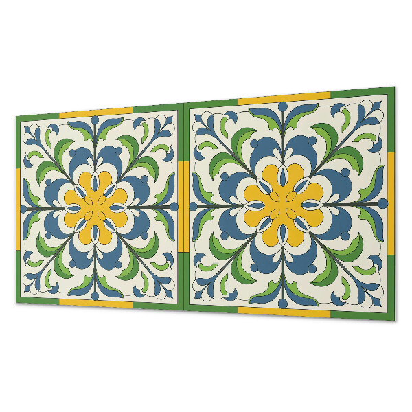 Panou perete Motiv floral cu frunze