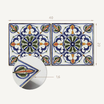 Panou decorativ pvc Model de plante cu ornamente