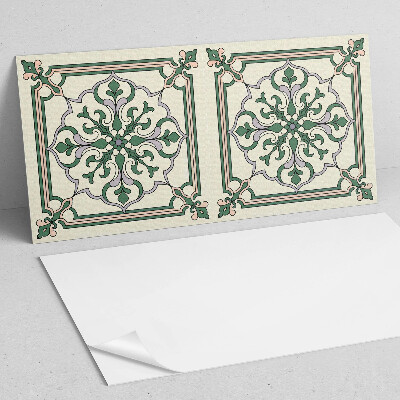 Panou de perete Model floral cu ornamente