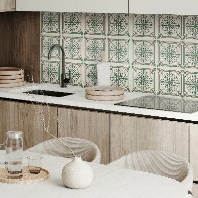 Panou de perete Model floral cu ornamente