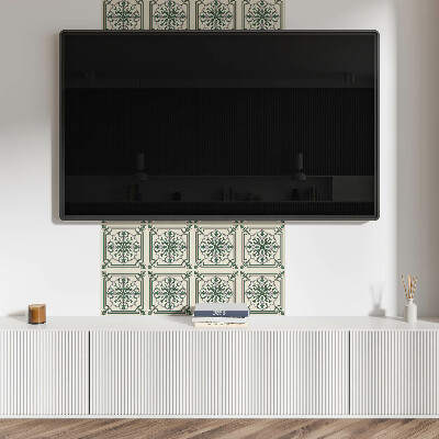 Panou de perete Model floral cu ornamente