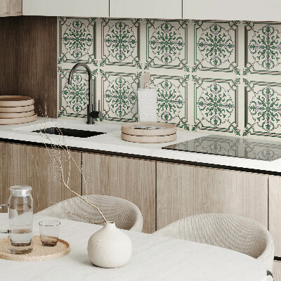Panou de perete Model floral cu ornamente