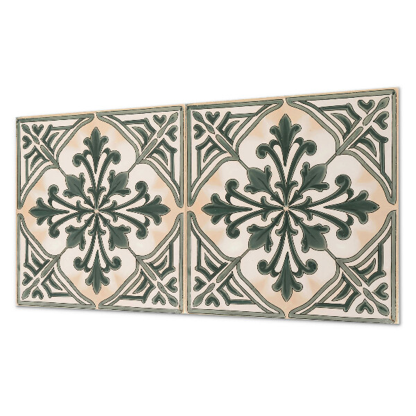 Panou decorativ pvc Model de plante într-un pătrat